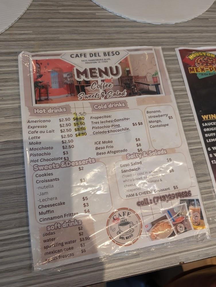 Houston's Mexpizza Menu image 3