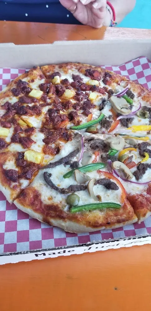 Mexican Pizza Fajita and Al Pastor Meat